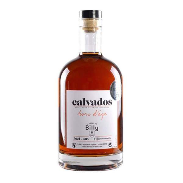 Calvados Hors d'âge 8 ans Ferme de Billy 70cl 40%