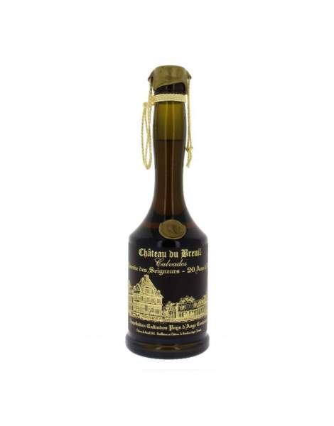 Calvados réserve des seigneurs 20 ans Château du Breuil 70 cl 41%
