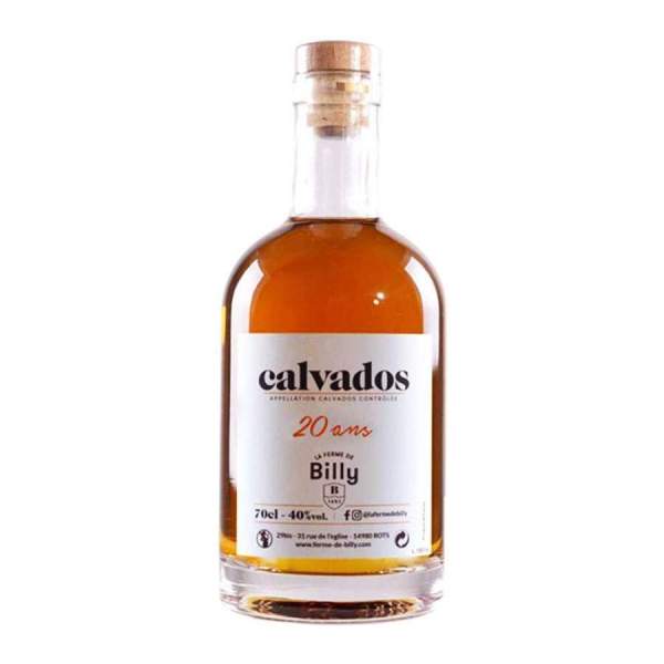 Calvados 20 ans Ferme de Billy 70cl 40%
