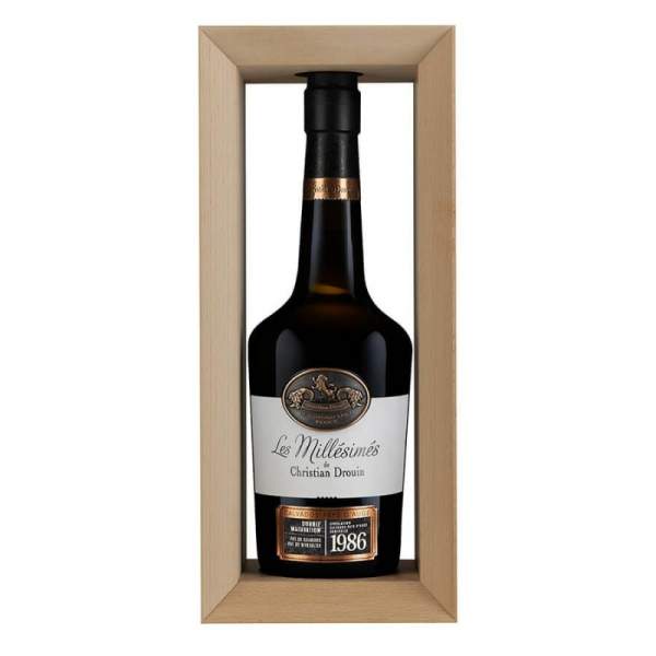Calvados millésimé 1986 Drouin 70cl 42%