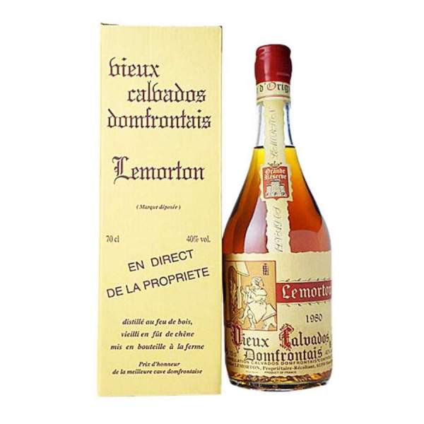 Calvados Millésime 1980 Lemorton 40% 70cl