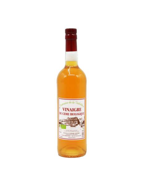 Vinaigre de cidre bio non filtré non pasteurisé 75cl Galotière