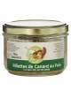 Rillettes de canard au foie gras 180g - Fraserie