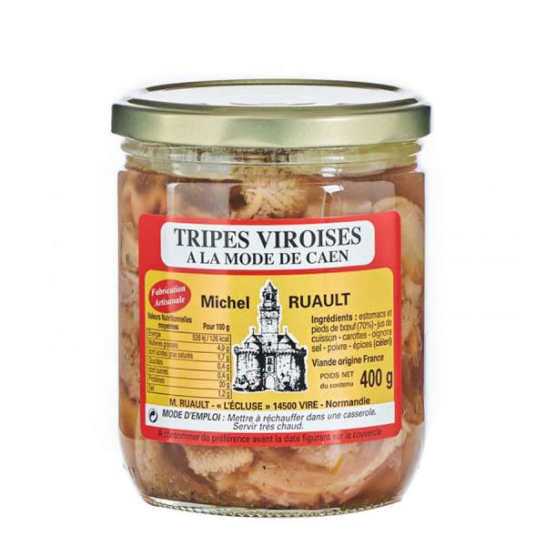 Tripes viroises à la mode de Caen Ruault 400 g