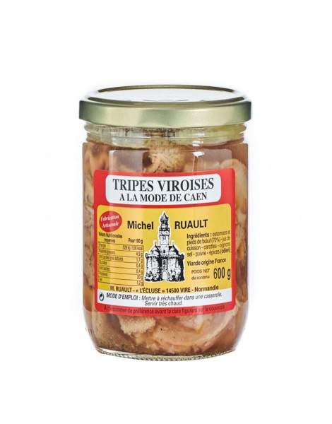 Tripes viroises à la mode de Caen Ruault 600 g