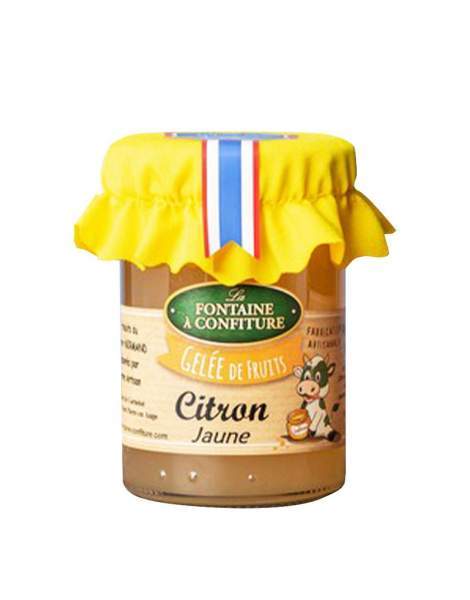 Gelée de citron jaune la fontaine à confiture 230g