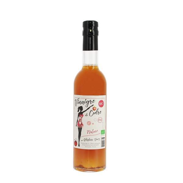 Vinaigre de cidre Bio nature du Domaine de 5D 37.5cl 6%