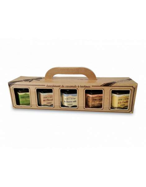 Assortiment 5 crèmes de caramel d'Isigny 5x50g