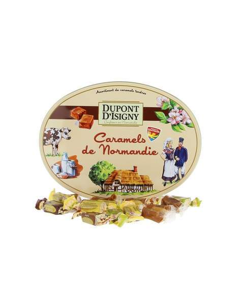 Coffret assortiment de caramels tendres 240g Dupont D'Isigny