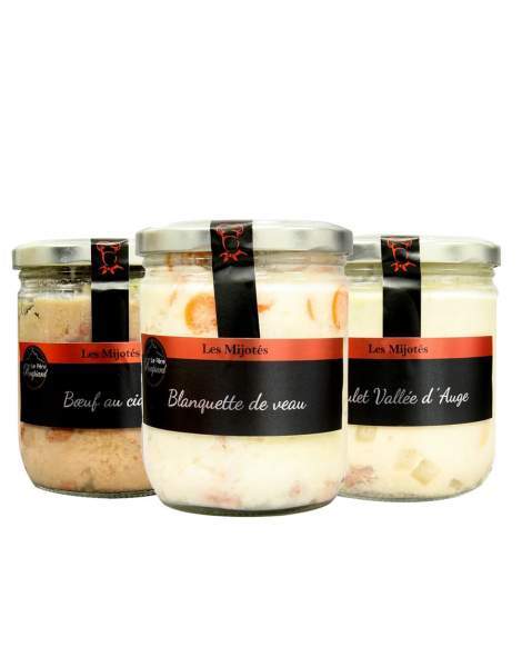 Lot de 3 plats cuisinés Le père roupsard 400g