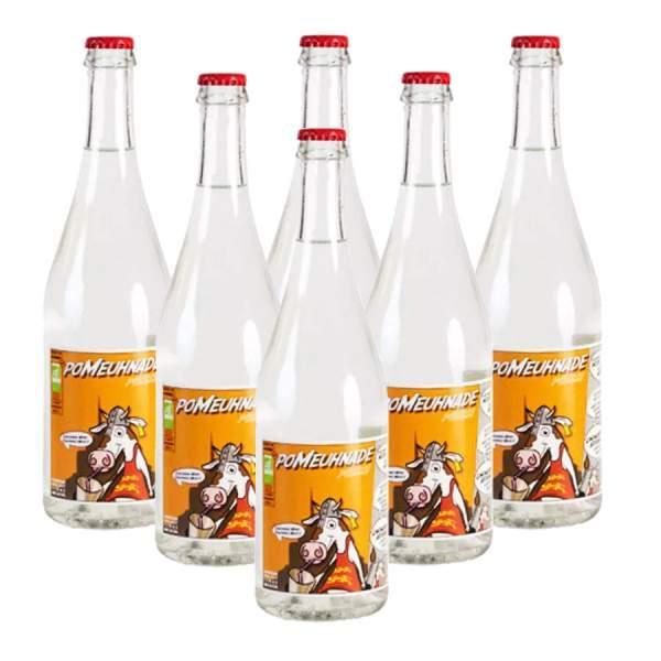 Lot de 6 limonades Pomeuhnade bio 75cl Solibulles