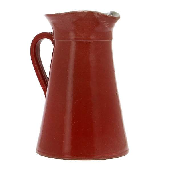 broc à cidre en grès rouge 1L Poterie Turgis