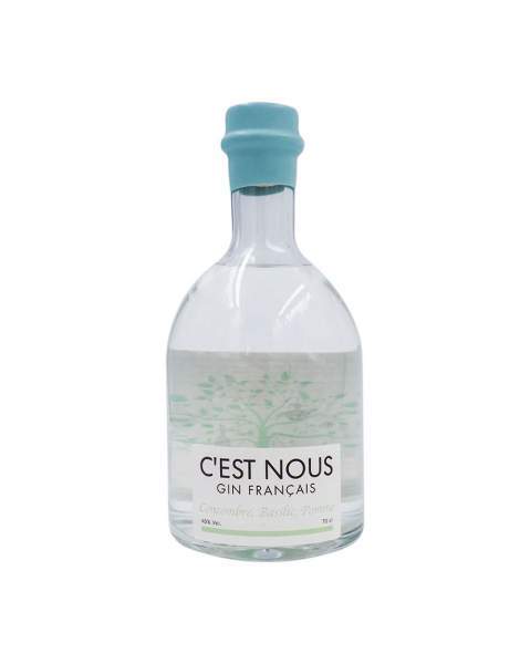Gin concombre basilic pomme C'est Nous 70cl 40%