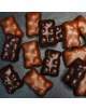 Cube 8 oursons guimauve au chocolat noir Maison Rochefort 50g