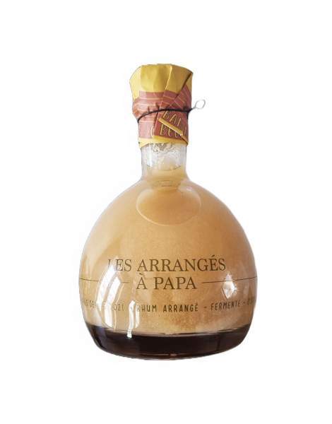 Rhum arrangé banane caramel beurre salé Société des alcools à papa 70cl 35%