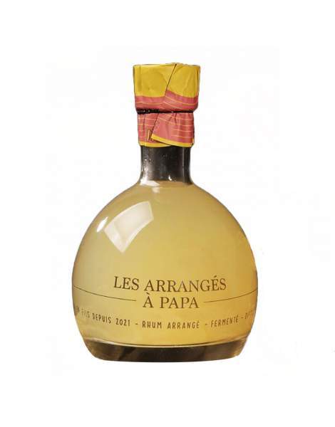 Rhum arrangé citron gingembre Société des alcools à papa 70cl 35%
