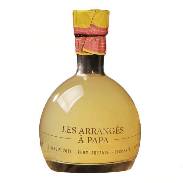 Rhum arrangé citron gingembre Société des alcools à papa 70cl 35%