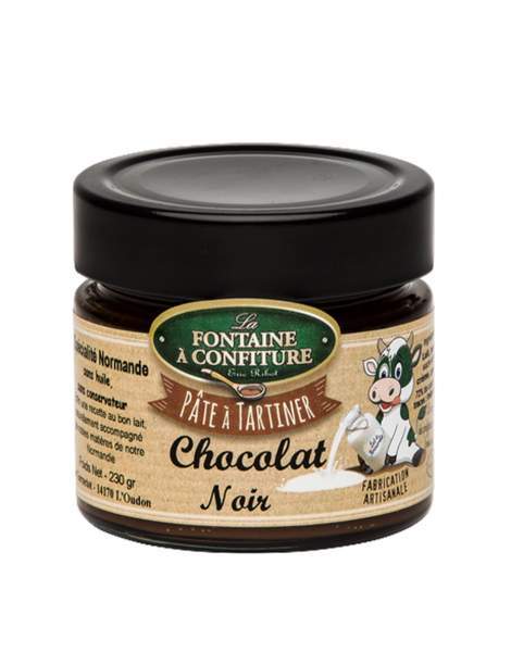 Pâte à tartiner chocolat et noisette 230g La Fontaine à Confiture