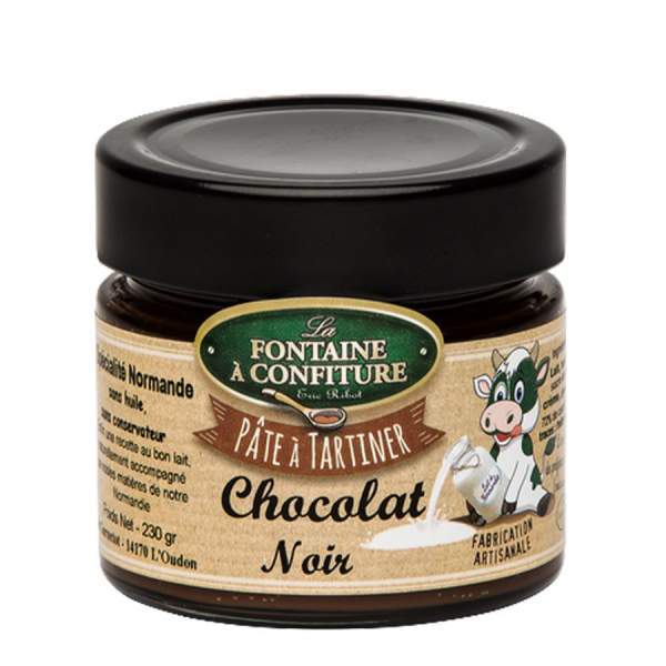 Pâte à tartiner chocolat et noisette 230g La Fontaine à Confiture