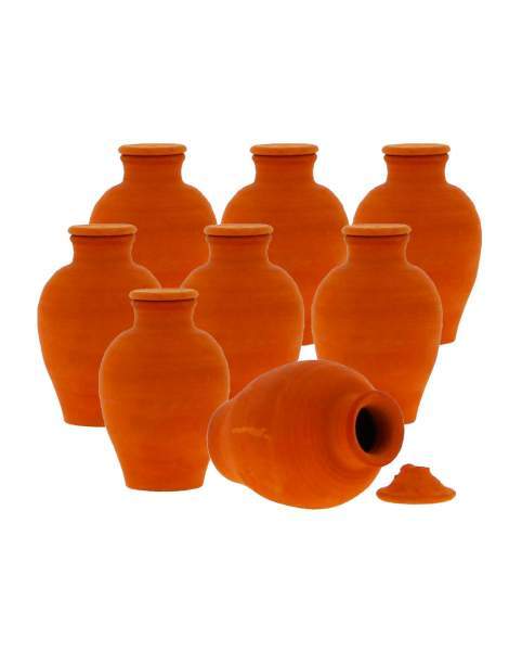 Lot de 8 Olla à enterrer 25cl - Poterie Turgis