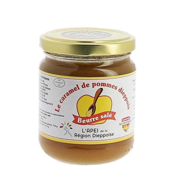 Caramel de pommes dieppois Beurre salé Les ateliers d'Etran 230g