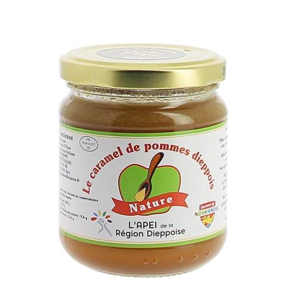 Caramel de pommes dieppois nature Les ateliers d'Etran 230g