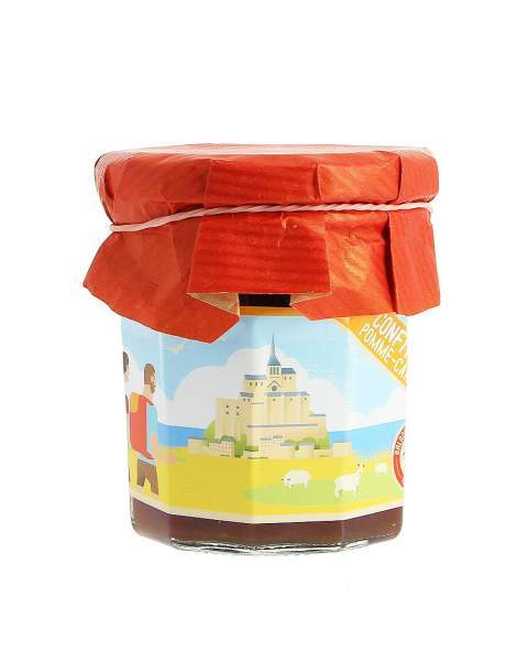Confiture pomme caramel Balades normandes 180g
