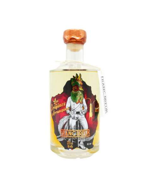 Rhum mangue et citron vert bio "Les Origines Arrangées" - Franc-Tireur 70cl 31%