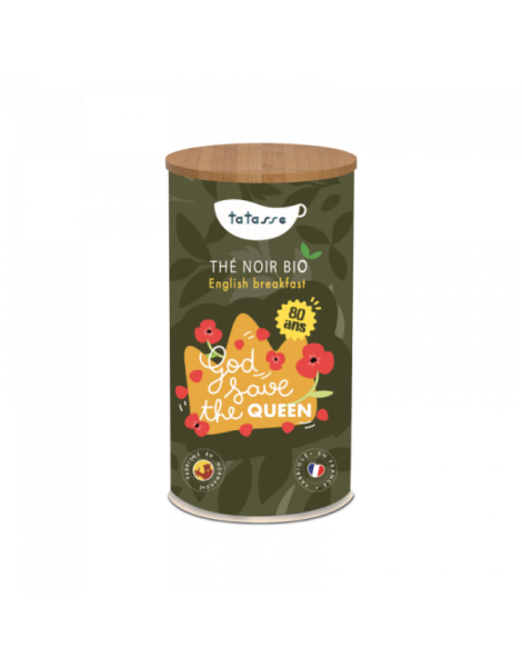 Thé noir bio English-Breakfast Tatasse 100g