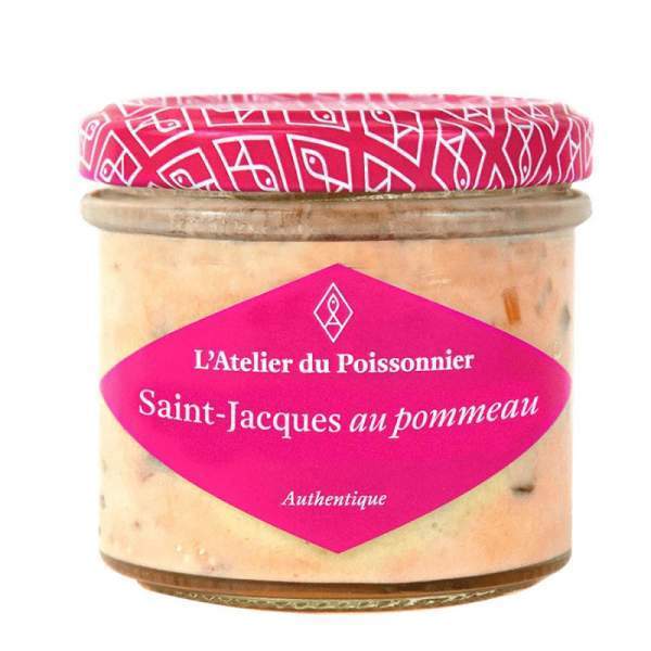 Rillettes Saint-Jacques au pommeau 90g