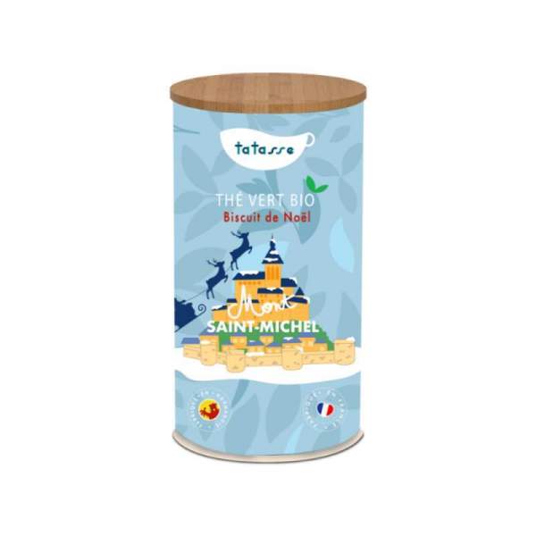 Thé vert bio "Biscuit de Noël" Tatasse 100g