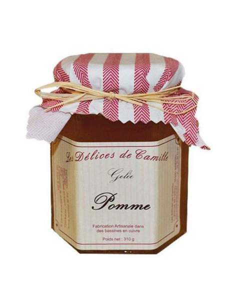 Gelée de pomme traditionnelle 310g Les délices de Camille