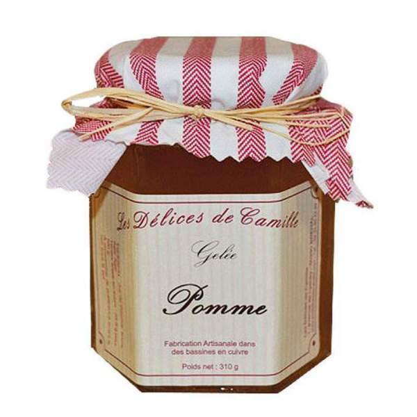 Gelée de pomme traditionnelle 310g Les délices de Camille
