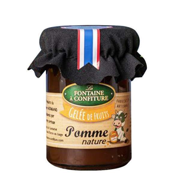 Gelée de pomme nature La Fontaine à Confiture 230g