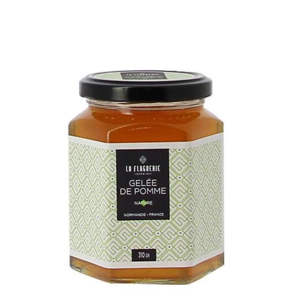 Gelée de pomme nature 310g Domaine de la Flaguerie