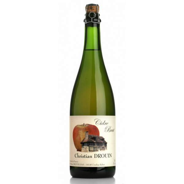 Cidre brut non pasteurisé et non filtré Drouin 75cl 5%