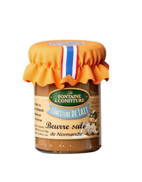 Confiture de lait au beurre salé La fontaine à confiture 230g