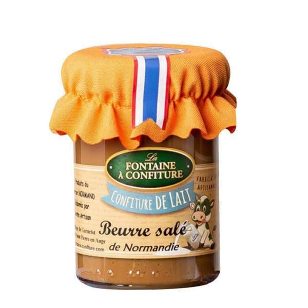 Confiture de lait au beurre salé La fontaine à confiture 230g