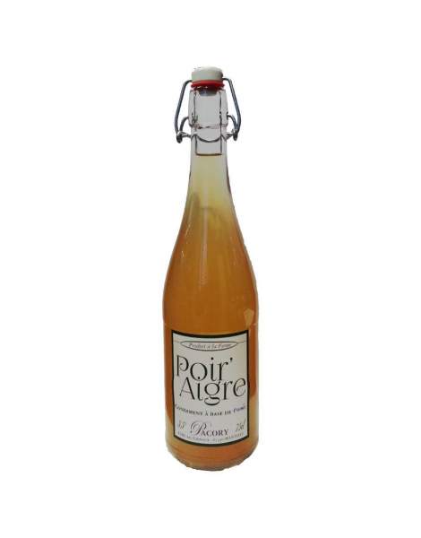 Poir'Aigre vinaigre de poire Pacory bouteille 75cl