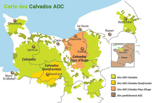 carte calvados aoc