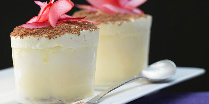 Recette de soufflé glacé au calvados de Normandie