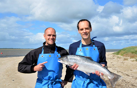 Pecheurs de saumon d'Isigny